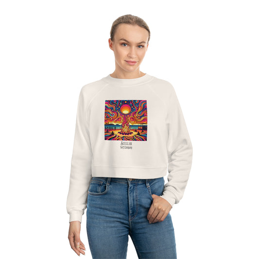 Women's Cropped Fleece Pullover